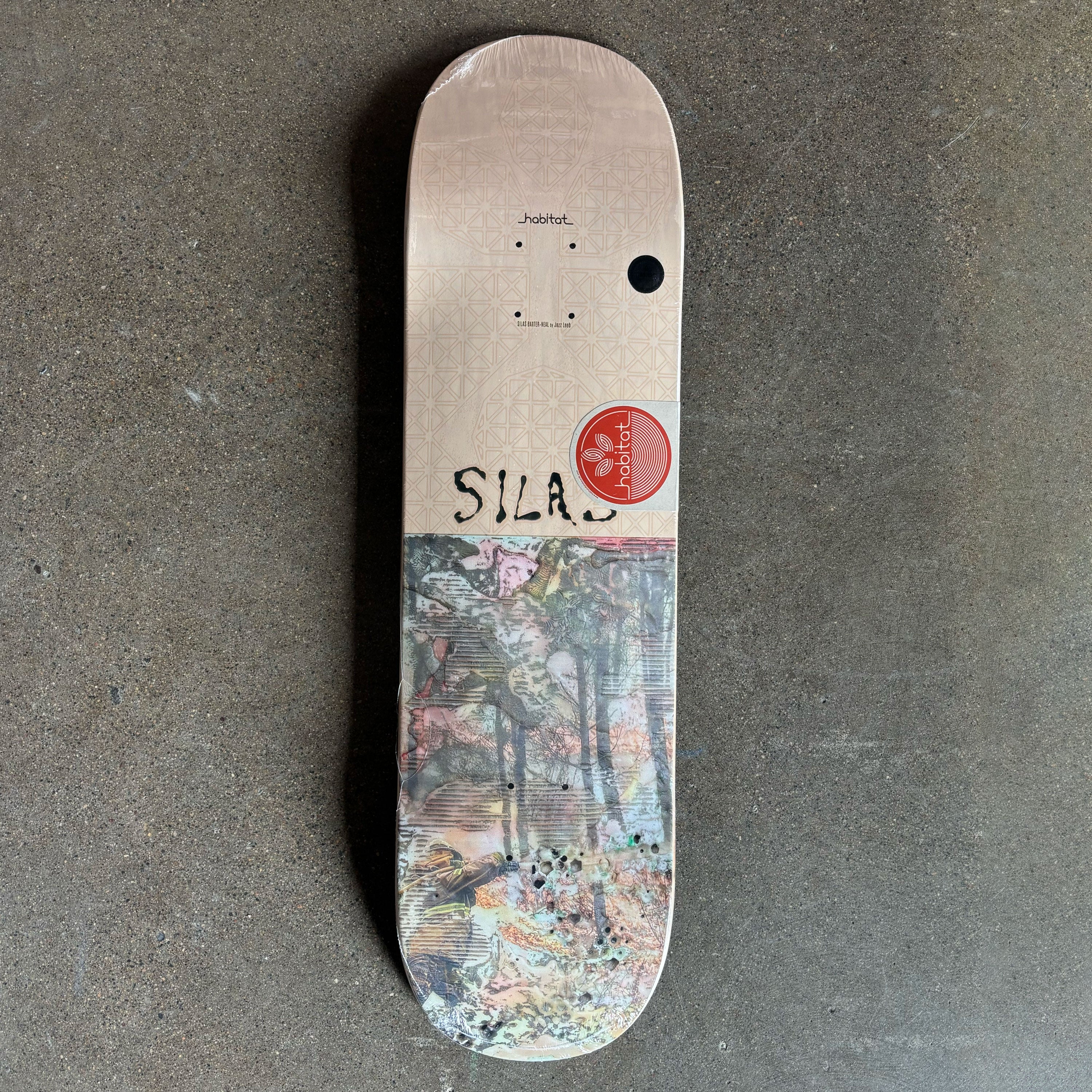 Full image of deck. Watercolor based art.